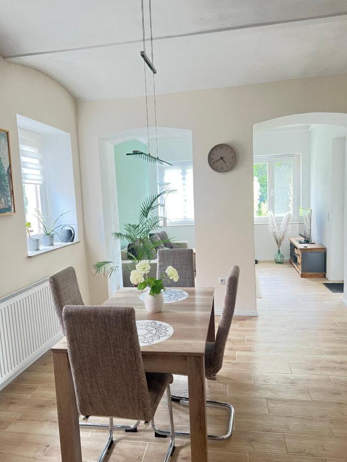 Ferienwohnung Villa Einetal Aschersleben Exterior foto