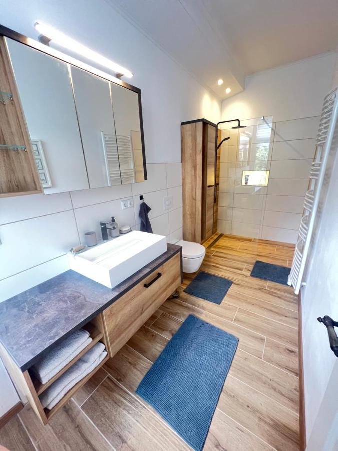 Ferienwohnung Villa Einetal Aschersleben Exterior foto